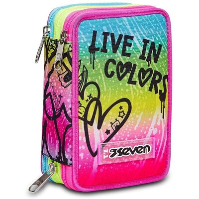 Seven Colour Expression 3 Reißverschlusstasche - zip pouch Seven Colour Expression 3 Reißverschlusstasche - zip pouch