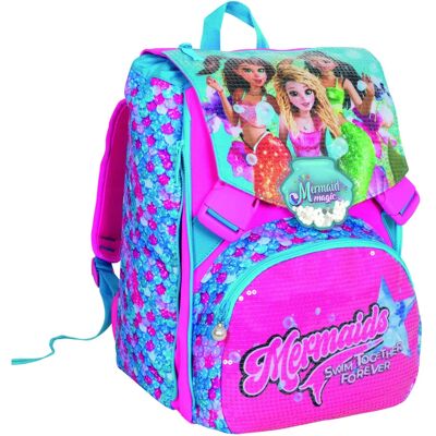 Seven Mochila - Mochila escolar de poliéster multicolor Seven Mochila - Mochila escolar de poliéster multicolor