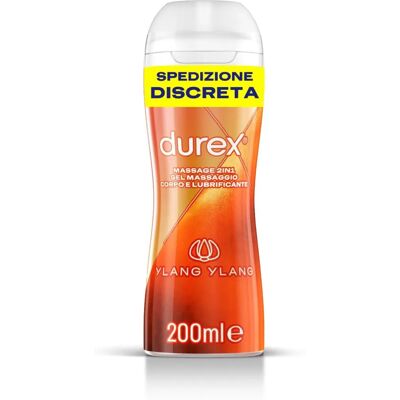 Gel Massaggio Ylang Ylang Durex - Lubrificante Corpo & Intimo Gel Massaggio Ylang Ylang Durex - Lubrificante Corpo & Intimo