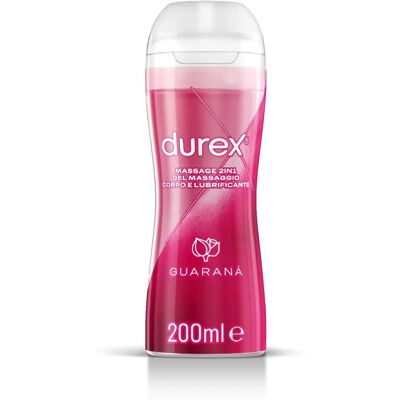 Durex Massage 2-in-1 Gel Guaranà - Lubrificante & Massaggio Durex Massage 2-in-1 Gel Guaranà - Lubrificante & Massaggio