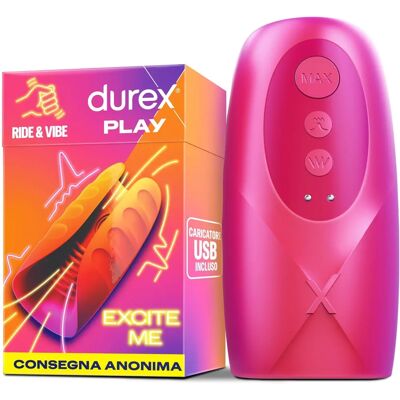 Durex Ride & Vibe Masturbator - Brinquedo vibratório masculino Durex Ride & Vibe Masturbator - Brinquedo vibratório masculino