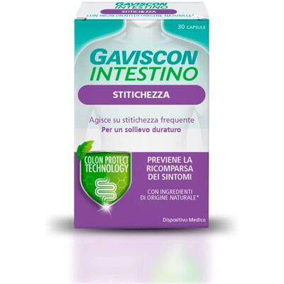 Reckitt Benckiser Gaviscon Stitichezza Capsule - Aiuto Digestivo Reckitt Benckiser Gaviscon Stitichezza Capsule - Aiuto Digestivo