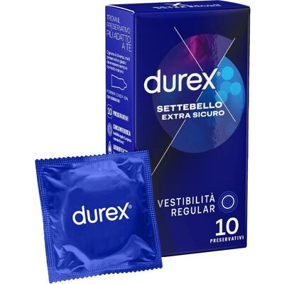 Reckitt Benckiser H.(It.) Spa Durex Settebello Extra Sicuro - Preservativo Reckitt Benckiser H.(It.) Spa Durex Settebello Extra Sicuro - Preservativo