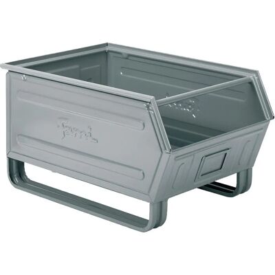 Conteneur de stockage gris Fami - 450x700x390mm - Organisation industrielle - Publicité Conteneur de stockage gris Fami - 450x700x390mm - Organisation industrielle - Publicité