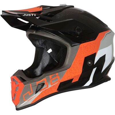 Casco Just 1 J38 Korner Arancio/Nero - Cross & Enduro Casco Just 1 J38 Korner Arancio/Nero - Cross & Enduro