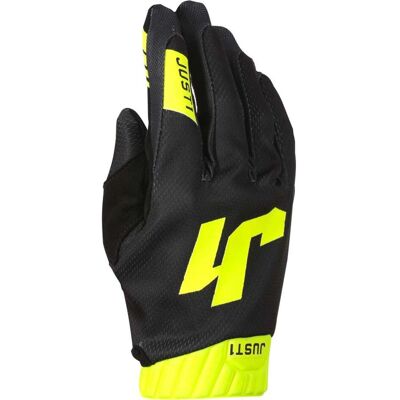 Guanti Cross Just1 J-Flex 2.0 Nero Giallo Fluorescente - Comodità Guanti Cross Just1 J-Flex 2.0 Nero Giallo Fluorescente - Comodità