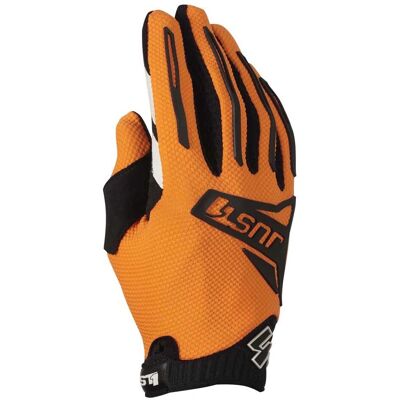 Guanti Moto Cross Just1 J-FORCE 2.0 - Arancio Nero Guanti Moto Cross Just1 J-FORCE 2.0 - Arancio Nero