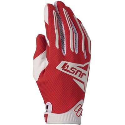 Guanti Moto Cross Just1 J-FORCE 2.0 - Rosso-Bianco - Guanti Moto Guanti Moto Cross Just1 J-FORCE 2.0 - Rosso-Bianco - Guanti Moto