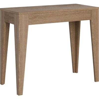 ITAMOBY Isotta Small Uitklapbare Console - Melamine - Natuur - 198 cm ITAMOBY Isotta Small Uitklapbare Console - Melamine - Natuur - 198 cm