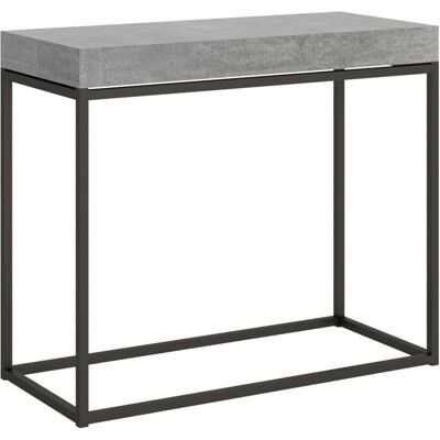 ITAMOBY Nordica Small Rozszerzalna Szara Melamina 196cm - Konsola ITAMOBY Nordica Small Rozszerzalna Szara Melamina 196cm - Konsola