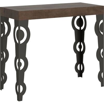 ITAMOBY Console extensible Karamay - 90x40/300 cm - Panneaux en mélaminé - Publicité ITAMOBY Console extensible Karamay - 90x40/300 cm - Panneaux en mélaminé - Publicité