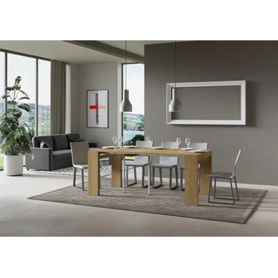ITAMOBY Console Extensible Roxell Small - Mélamine, Naturel, Jusqu'à 196cm - Publicité ITAMOBY Console Extensible Roxell Small - Mélamine, Naturel, Jusqu'à 196cm - Publicité