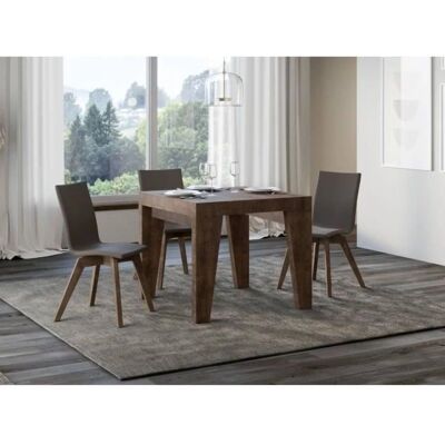 Table à Manger Extensible ITAMOBY Naxy - 90-246cm, Marron, 12 Places - Publicité Table à Manger Extensible ITAMOBY Naxy - 90-246cm, Marron, 12 Places - Publicité