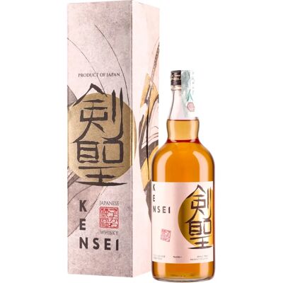 KENSEI Japanse Whisky - Licht Goud, 0,7L, Cadeauverpakking - Whisky KENSEI Japanse Whisky - Licht Goud, 0,7L, Cadeauverpakking - Whisky