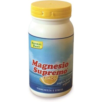 Natural Point Magnesio Supremo Limone - Integratore alimentare Natural Point Magnesio Supremo Limone - Integratore alimentare