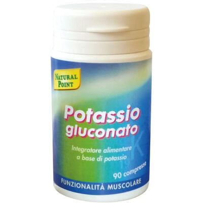 Natural Point Gluconato di Potassio - 90 Compresse - Integratore Alimentare Natural Point Gluconato di Potassio - 90 Compresse - Integratore Alimentare