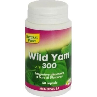 Natural Point Wild Yam 300 - Supporto Menopausa & PMS - 50 Capsule Natural Point Wild Yam 300 - Supporto Menopausa & PMS - 50 Capsule