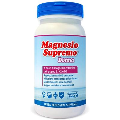 Natural Point Magnesio Supremo Mujer - Apoyo óseo e inmunológico - 150g Polvo Natural Point Magnesio Supremo Mujer - Apoyo óseo e inmunológico - 150g Polvo