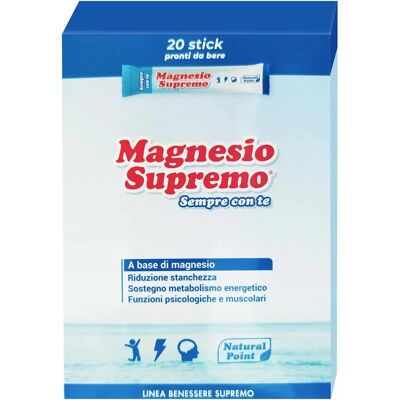 Magnesio Supremo Semper con Tè - Integratore alimentare Magnesio Supremo Semper con Tè - Integratore alimentare