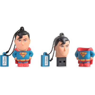 Clé USB DC Comics Superman 16 GB Vitesse Élevée - USB 2.0 Clé USB DC Comics Superman 16 GB Vitesse Élevée - USB 2.0