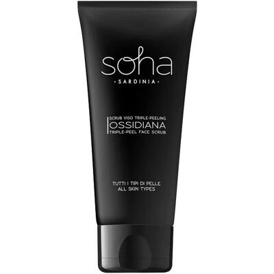 Soha Sardinia Ossidiana 60 ml Scrub Viso - Per Tutti i Tipi di Pelle Soha Sardinia Ossidiana 60 ml Scrub Viso - Per Tutti i Tipi di Pelle