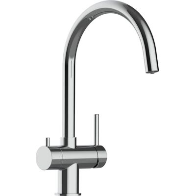 Miscelatore cucina VIZIO in acciaio inox 3 vie - Sistema di filtraggio dell'acqua Miscelatore cucina VIZIO in acciaio inox 3 vie - Sistema di filtraggio dell'acqua