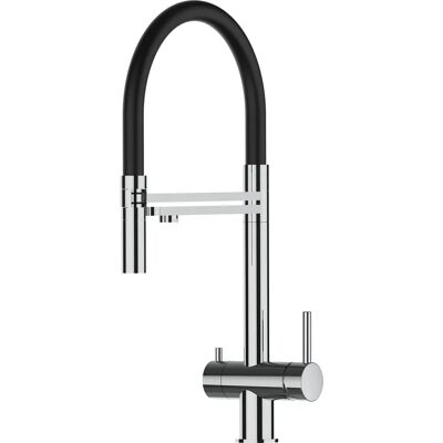 VIZIO Modello VZFX018102 - Miscelatore Cucina 3 Vie con Bocca Girevole VIZIO Modello VZFX018102 - Miscelatore Cucina 3 Vie con Bocca Girevole