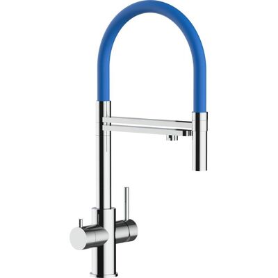 Rubinetto Cucina VIZIO - Girevole 360°, Cartuccia Ceramica, Doppio Flusso, Mango Flessibile Rubinetto Cucina VIZIO - Girevole 360°, Cartuccia Ceramica, Doppio Flusso, Mango Flessibile