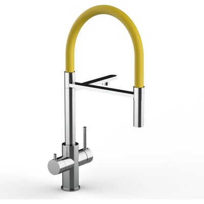 VIZIO Rubinetto Cucina 5 Vie Acciaio Inox VIZIO Rubinetto Cucina 5 Vie Acciaio Inox
