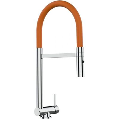 Rubinetto Cucina VIZIO - Girevole 360°, Cartuccia in Ceramica, Tubo in Silicone Rubinetto Cucina VIZIO - Girevole 360°, Cartuccia in Ceramica, Tubo in Silicone
