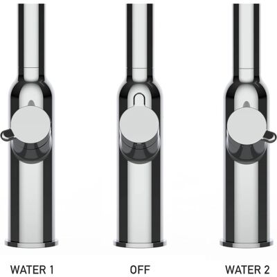 VIZIO Küchenarmatur - 4-Wege Matt Schwarz, Wasserfiltersystem VIZIO Küchenarmatur - 4-Wege Matt Schwarz, Wasserfiltersystem