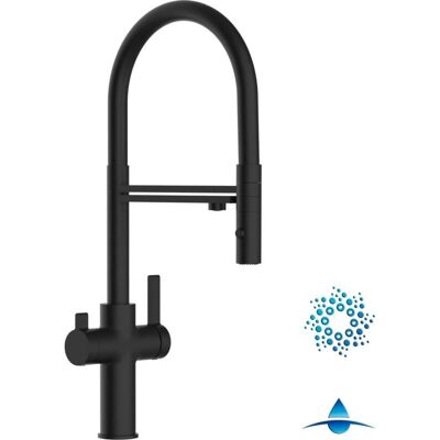 VIZIO Küchenarmatur - 360° Drehbarer Wasserhahn, Keramik-Kartusche, Wasserfilterkanal VIZIO Küchenarmatur - 360° Drehbarer Wasserhahn, Keramik-Kartusche, Wasserfilterkanal