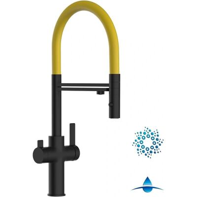 VIZIO Küchenarmatur - 360° drehbar, gefiltertes & Warmwasser, Doppelstrahl VIZIO Küchenarmatur - 360° drehbar, gefiltertes & Warmwasser, Doppelstrahl
