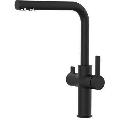VIZIO Küchenarmatur - Keramik-Vorwähler, 360° Dreh, Separater Wasserkanal VIZIO Küchenarmatur - Keramik-Vorwähler, 360° Dreh, Separater Wasserkanal