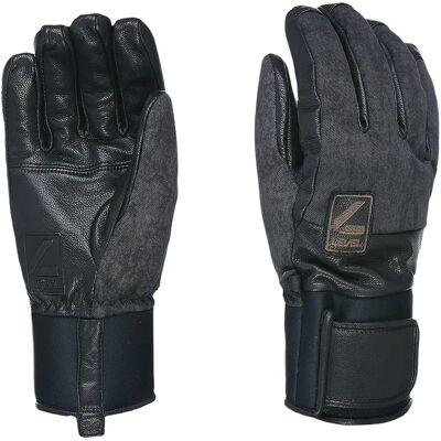 Guantes Rover de Level Gloves - Hombre - Gris/Negro - 8.5 - Guantes Guantes Rover de Level Gloves - Hombre - Gris/Negro - 8.5 - Guantes