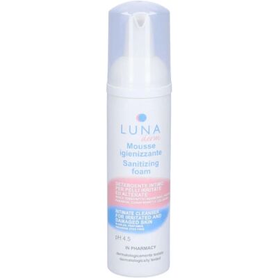 Lunaderm Mousse Igienizzante Intimo Morgan - Testato dermatologicamente Lunaderm Mousse Igienizzante Intimo Morgan - Testato dermatologicamente