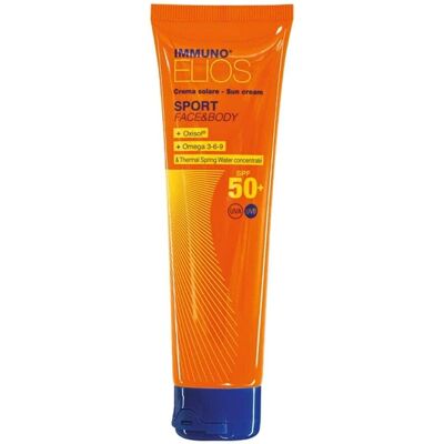 Morgan Srl Immuno Elios - Crema Solare Sport SPF50+ 100ml - Protezione Outdoor Morgan Srl Immuno Elios - Crema Solare Sport SPF50+ 100ml - Protezione Outdoor