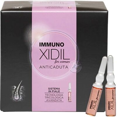 Morgan Srl Immunoxidil Donna - Supporto perdita capelli - 15 Fiale Morgan Srl Immunoxidil Donna - Supporto perdita capelli - 15 Fiale