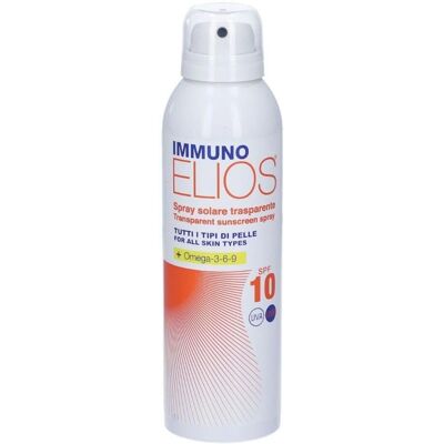 Immuno Elios Spray Solare Trasparente SPF10 Immuno Elios Spray Solare Trasparente SPF10