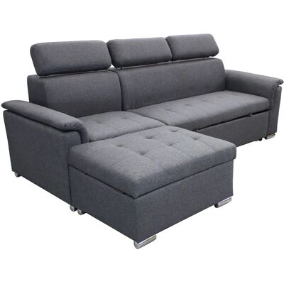 Milani Home PETER - Divano letto ergonomico con ottomana - Divano letto Milani Home PETER - Divano letto ergonomico con ottomana - Divano letto