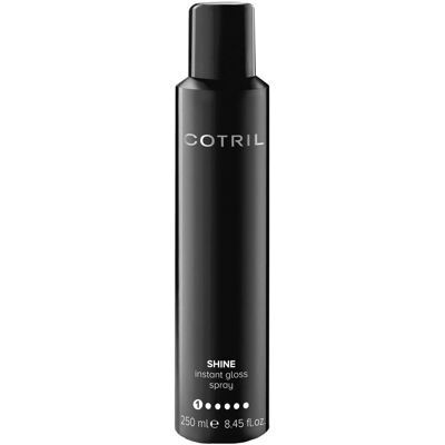 Cotril Modèle Shine Spray - Spray Fixatif - Publicité Cotril Modèle Shine Spray - Spray Fixatif - Publicité