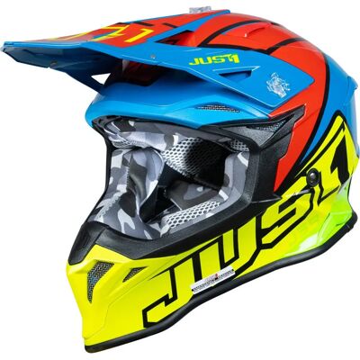 Casco Just1 J-39 Thruster - Giallo, XL, Fuoristrada Casco Just1 J-39 Thruster - Giallo, XL, Fuoristrada