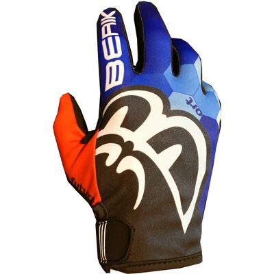 Guanti da Moto Cross Berik Exagon Nero blu - Guanti da Cross Guanti da Moto Cross Berik Exagon Nero blu - Guanti da Cross