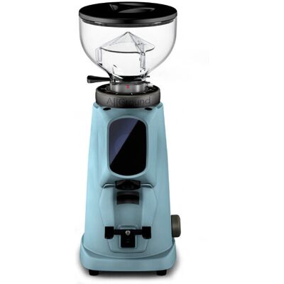 Broyeur à café Fiorenzato AllGround Sense - Bleu pastel - Espresso & infusion - Usage domestique - Publicité Broyeur à café Fiorenzato AllGround Sense - Bleu pastel - Espresso & infusion - Usage domestique - Publicité