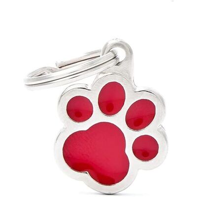 MyFamily Rote Pfote Hund- und Katzen-ID - Haustierart MyFamily Rote Pfote Hund- und Katzen-ID - Haustierart