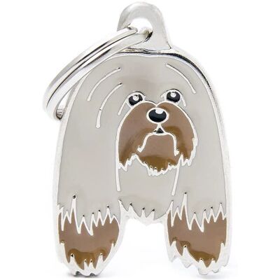 My Family Lhasa Apso Hundemarke - 1 Stk My Family Lhasa Apso Hundemarke - 1 Stk
