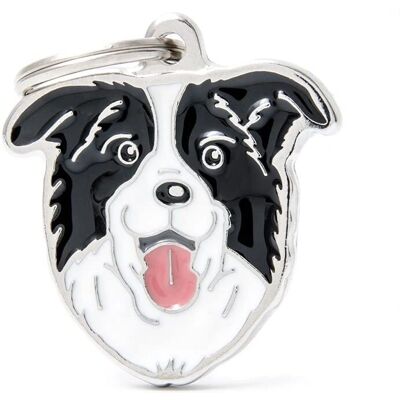 MyFamily Border Collie Hundemarke - Made in Italy MyFamily Border Collie Hundemarke - Made in Italy
