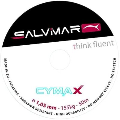 Lina Dyneema Cymax Salvimar - 50M, Pomarańczowa, 1,25mm Lina Dyneema Cymax Salvimar - 50M, Pomarańczowa, 1,25mm