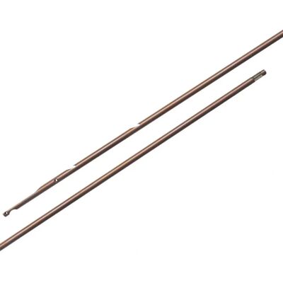 Axe Tahitien Salvimar - Pointe filettée M7x1 - 68cm - Argenté Axe Tahitien Salvimar - Pointe filettée M7x1 - 68cm - Argenté