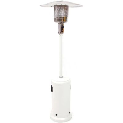 NIKLAS Riscaldatore a gas per patio - Infrarossi, 13 kW, 30 m², Bianco NIKLAS Riscaldatore a gas per patio - Infrarossi, 13 kW, 30 m², Bianco